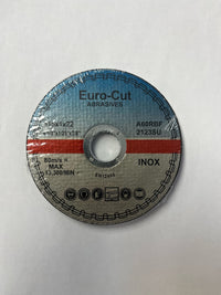 Pack of 4 (25 Per Pack) of Dronco 4 ½” (115mm) 1mm INOX Special Flat Metal Cutting Discs
