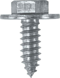 Sheet Metal Screws with Captive Washer Pack of 100