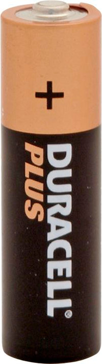 DURACELL Plus Alkaline Batteries AA Pack of 4