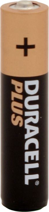 DURACELL Plus Alkaline Batteries AAA Pack of 4