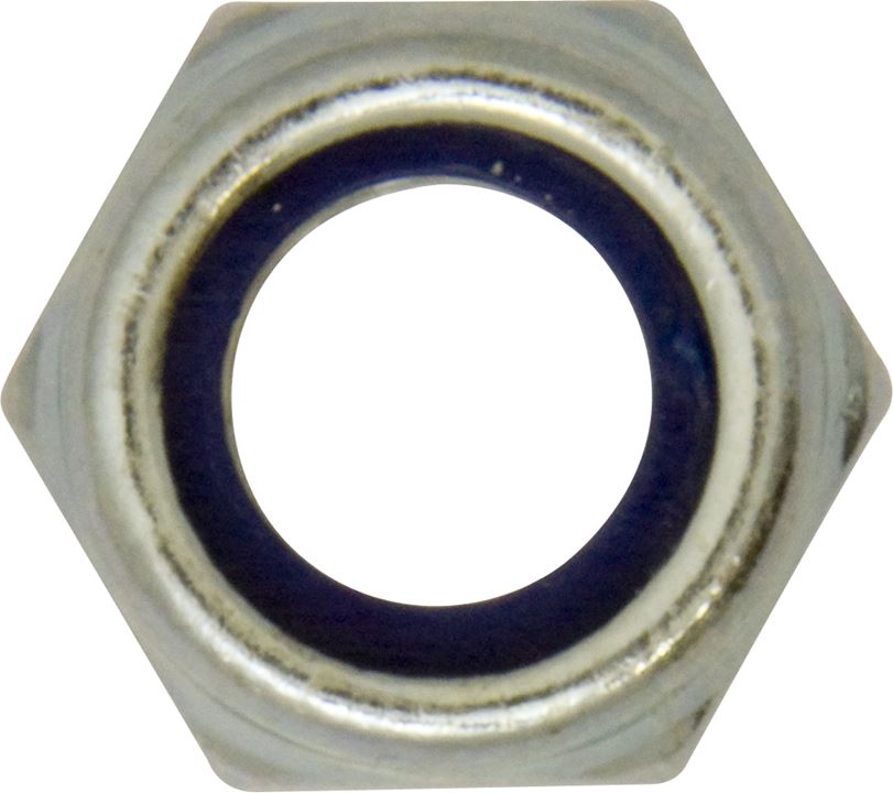 Nylon Lock Nuts - Metric M8 Pack of 100