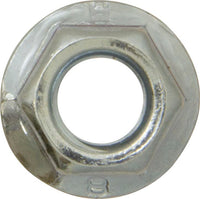 Serrated Flange Nuts - Metric M8 Pack of 200