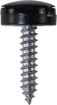 Number Plate Fasteners - Self-Tappers with Hinged Caps Pack of 100