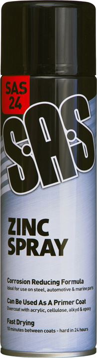 S.A.S Zinc Spray Pack of 6
