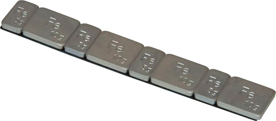 OE Quality Adhesive Wheel Weights - Steel Box of 100