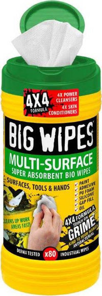 BIG WIPES 'Multi-Surface' Super Absorbent Bio Wipes